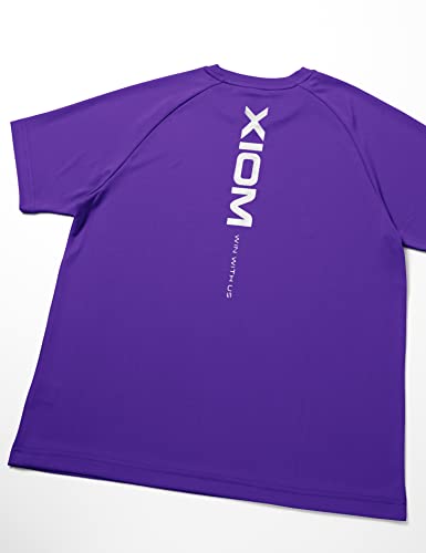 XIOM ELP Table Tennis T-Shirt, Unisex, Purple, Size L, 80807