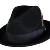Autumn and Winter Woolen Hat British Retro Bow Decorative Top Hat Fashionable Versatile Woolen Top Hat