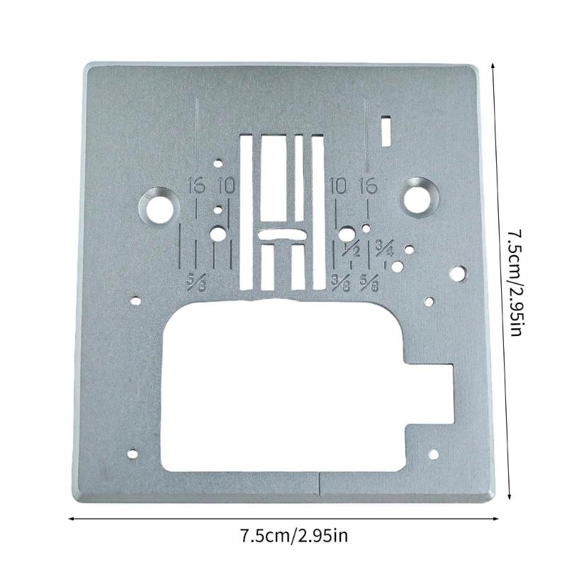 Precisions Engineered Needle Plate Model 89034 Improves Sewing Accuracy on Various Fabric Types for Better Results