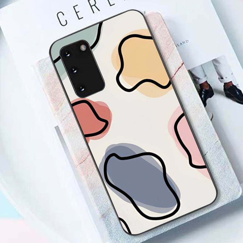 Abstract Geometry Phone Case for Samsung S10 21 20 9 8 plus lite S20 UlTRA 7edge