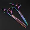 6.0" Color Damascus Hairdressing & Thinning Barber Scissors
