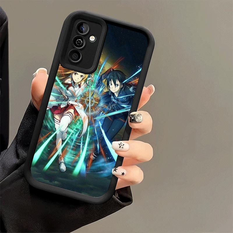 Phone Case for Samsung Galaxy S26 S25 Ultra S24 FE Sword Art Online Anime Shell S23 Plus S22 + S21 S20 5G Soft Silicone Funda