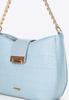 Sac bandoulière femme Wittchen, Tressé Bleu, Polypropylène
