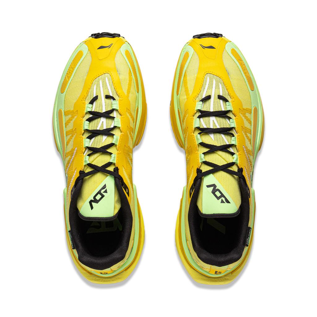 Li Ning Lu 2 Ctrl Comfortable Versatile Non-Slip Wear-Resistant Low-Top Trail Running Shoes Men sneaker Yellow ARNV011-3
