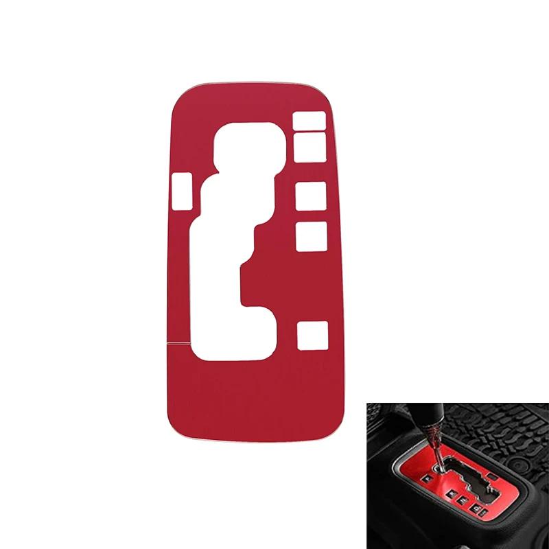 Trim Gear Frame Cover Gear Shift Box Cover for Jeep Wrangler 2012-2018 JK JKU Sport Gear Shift Panel Trim Interior Decoration