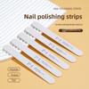 Double-sided Wooden Nail File, Nail Art Nail File Strip, Two-sided Accessory Tool, Wooden and Eco-friendly