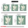 2pcs 2D flat printing Scene Curtains God Hope Spirit Peace Polyester Without Electricity Festive Holiday for Holiday Decor