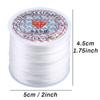 1mm Spandex Elastic Thread High Elasticity 100 Meters Per Roll Wear Bracelet DIY Beaded Handmade Rope Material Craft