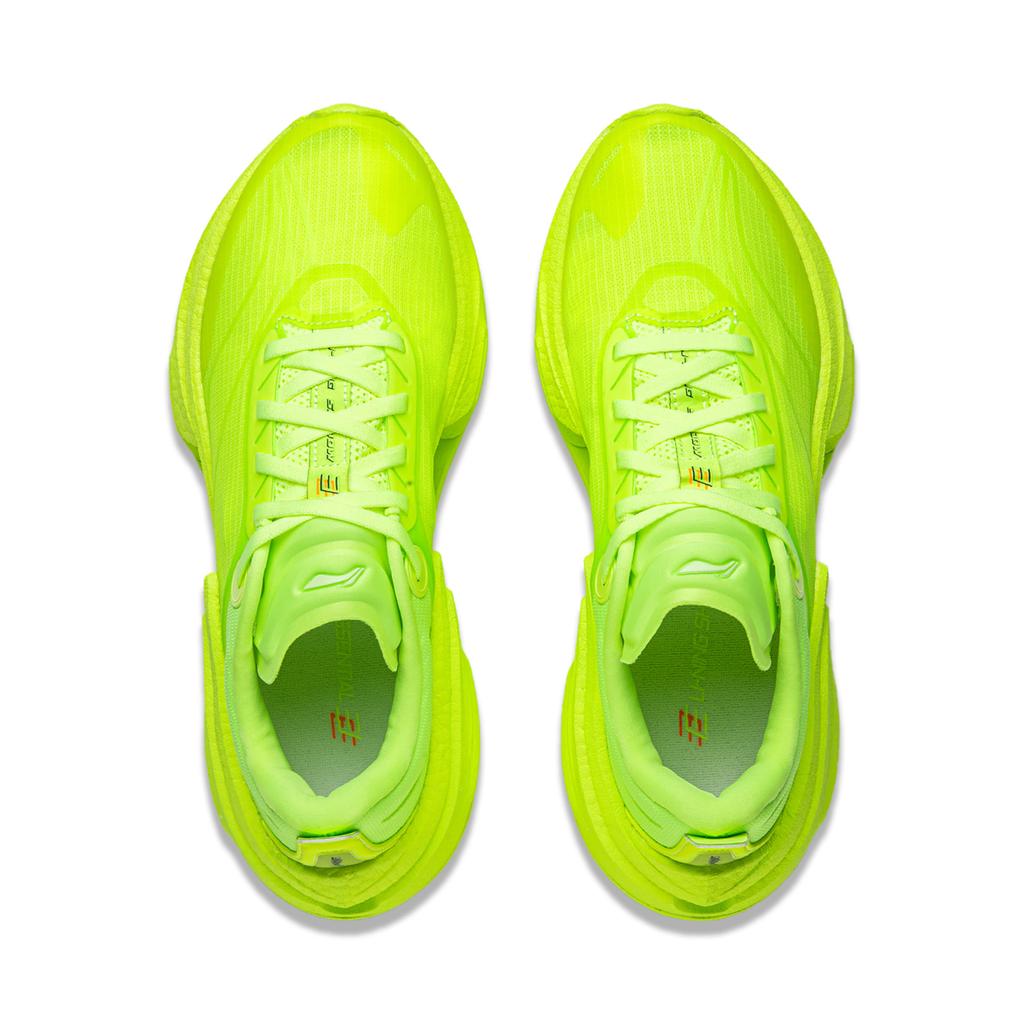 New LiNing Shadow 3 ESSENTIAL Cushioning Support Rebound Low Top Running Shoes Women's Neon Green ARRV002-14
