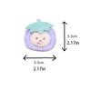 Hand-sewn Cute Fruit Plush Brooch Cloth  Cartoon   Bag Acessories