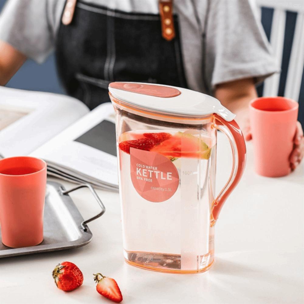 Heat Resisttant Water Pitcher Large Capacity Water Pot Durable Water Carafe  Dinning Room