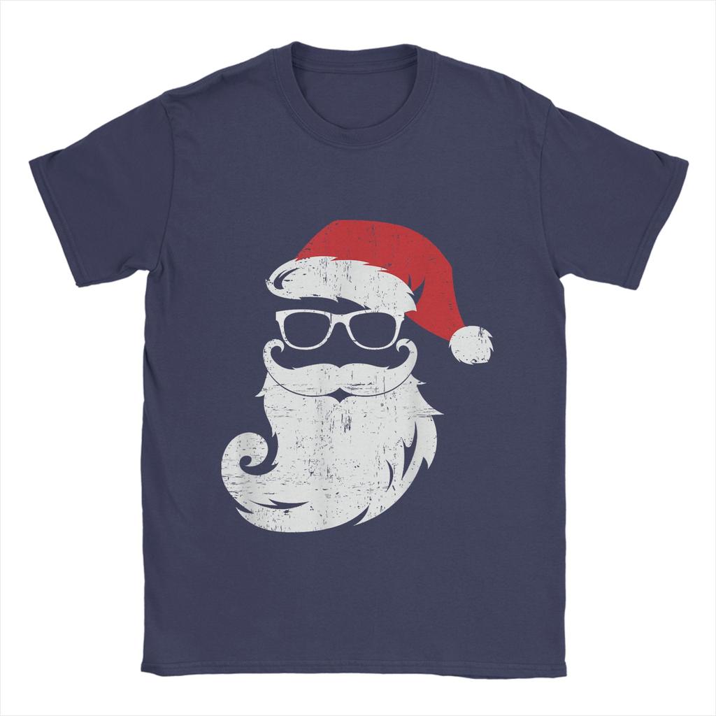 Christmas and beer Cotton T Shirt For Men Summer  Vintage T Shirts Round Neck Novelty Tee Shirt Oversized Hot Sale Tops