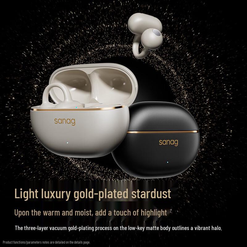 SANAG Z50Ultra Open-Ear Clip-On Bluetooth Earbuds