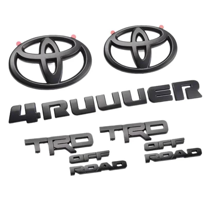 

5-piece Set for Toyota 4runner Covering Car Logo Modification Label TRD OFF ROAD Covering Car Sticker Fender Side Label