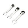 Compact Dual-Purpose Ratchet Wrench for Automotive Repair
