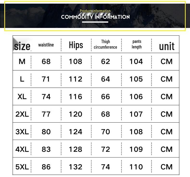 PLAYBOY Men's Thermal Casual Down Pants