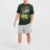 Nike Max90 Baumwolle Locker Geschnitten Rundhals Pullover Basketball Kurzarm T-Shirt Herren Tops Redwood HF6199-355