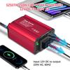 Car Inverter 150W DC 12V To AC 110V Power Converter Automatic Transformer with US Socket Dual USB Car Inverter Adapter Dropship