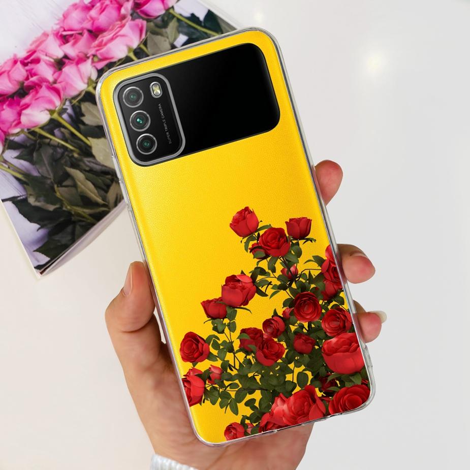 For Xiaomi Poco M3 Case PocoM3 Pro New Fashion Painted Cover Soft Silicone Phone Case For Xiaomi Poco M3 Pro PocoM3 Fundas Coque