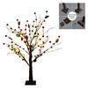 LED Birch Tree Light with Red Berries Mini Glowing Birch Tree for Tabletop Decor Festive Home Party Wedding Centerpiece Decorations
