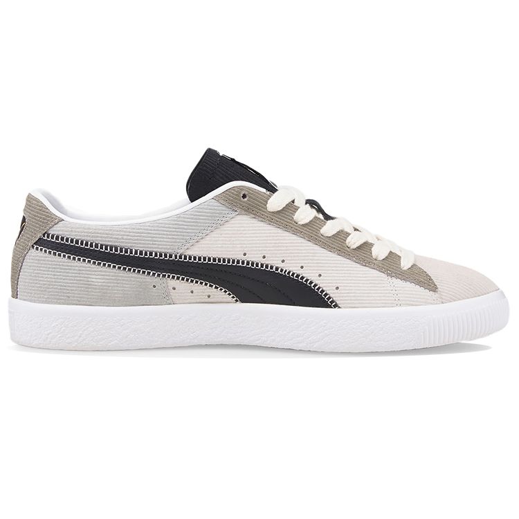Puma Suede Vintage Blocked - Nimbus Cloud Unisex Sneakers Cream Black White 383780-02