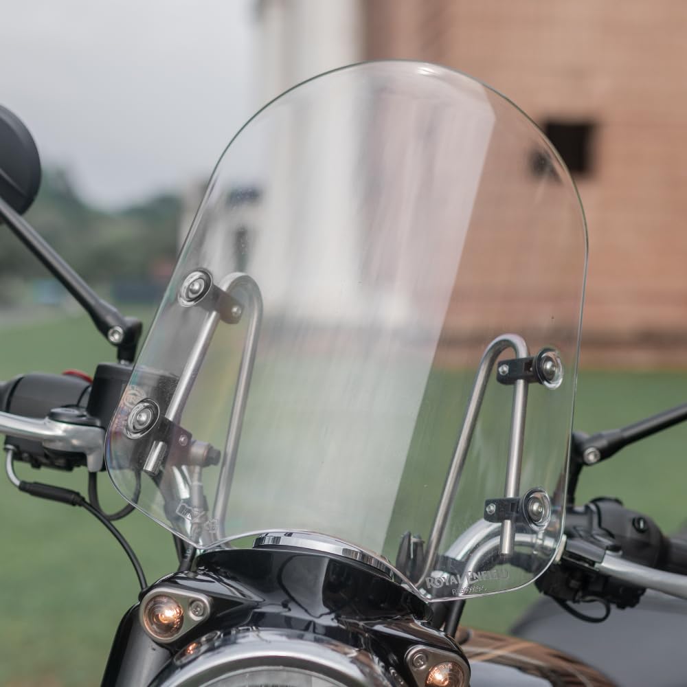 Royal Enfield "Super Meteor 650 Touring Screen & Black Touring Mirror"