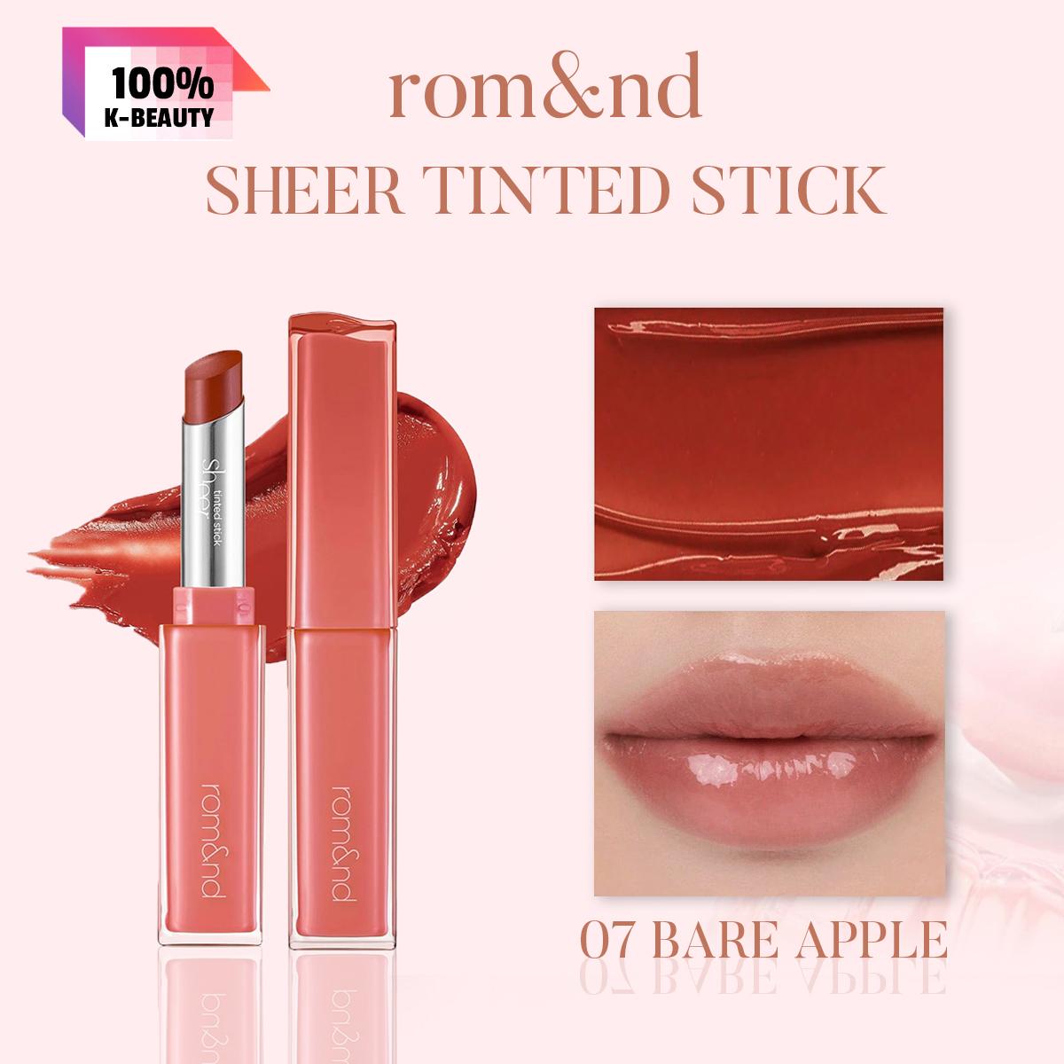Rom&nd Romand Тинтующий стик SHEER 2 г / 0,07 унции (7 вариантов цвета)