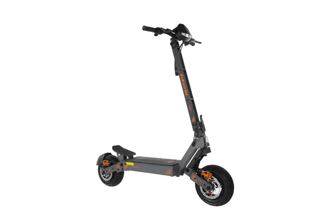 Patinete Elétrico KuKirin G4 – Motor de 2000W, 70km/h, Autonomia de 75km, Bateria 60V 20Ah, Freios a Disco Duplos, Pneus Sem Câmara de 11", Design Dobrável
