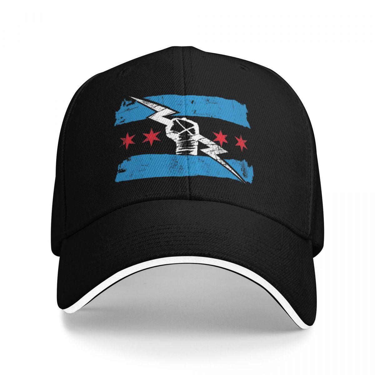 

CM Punk Wrestling Trucker 2025 Baseball Caps Outdoor Men Women Hats One Size