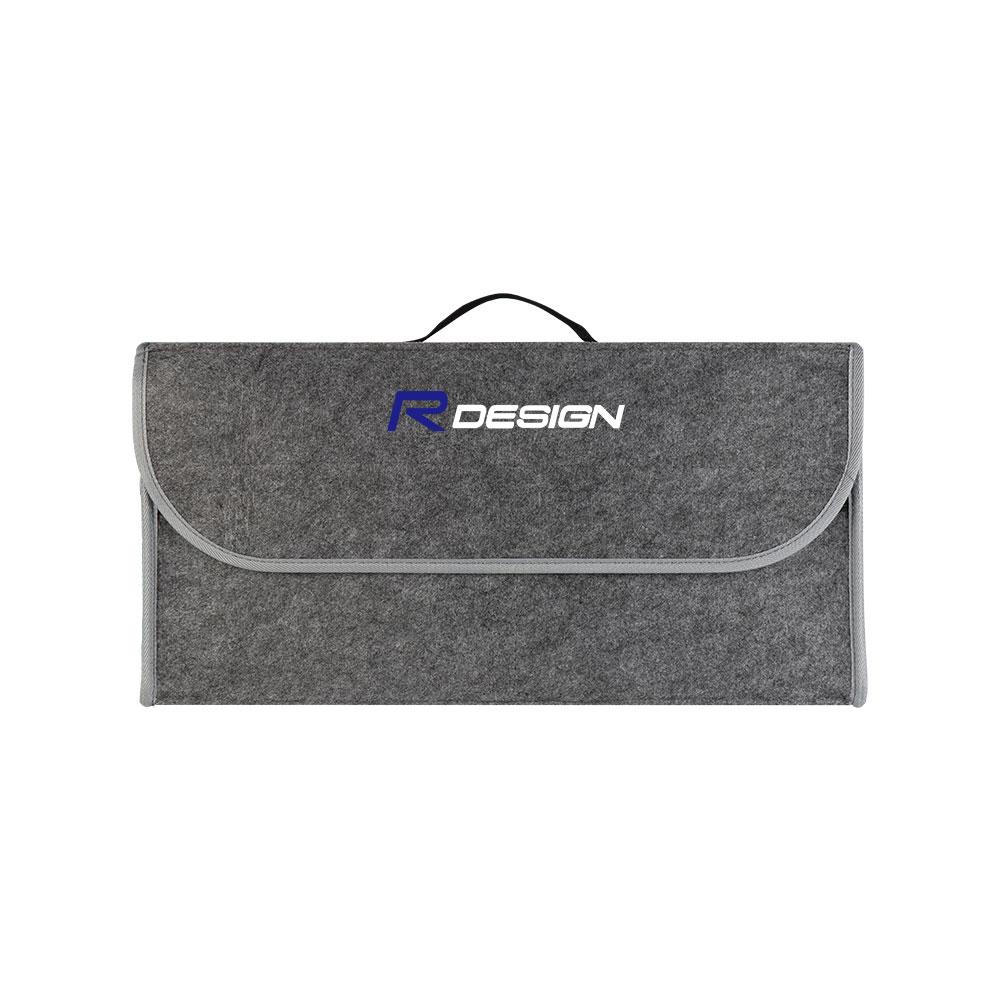 Car Trunk Storage Bag Felt Cloth Organizer Box Auto Accessories For Volvo V40 V60 V90 XC60 XC40 XC90 S60 S90 C50 S40 C70 Rdesign