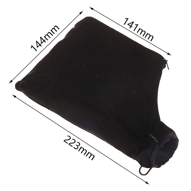 1Pc Anti-Dust Cover Bag Sander Polisher Accessories Connector Dust Bag Cloth Bag For 255 Miter Saw Machine Belt Power Tools Part