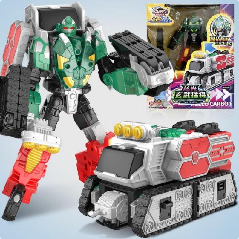 Nouă Echipă de Bestii de Cristal Iluminată Ediție de Elită Hello Carbot Robot Transformabil Jucărie Figurină de Acțiune Model Mecha Anime pentru Băieți Copii