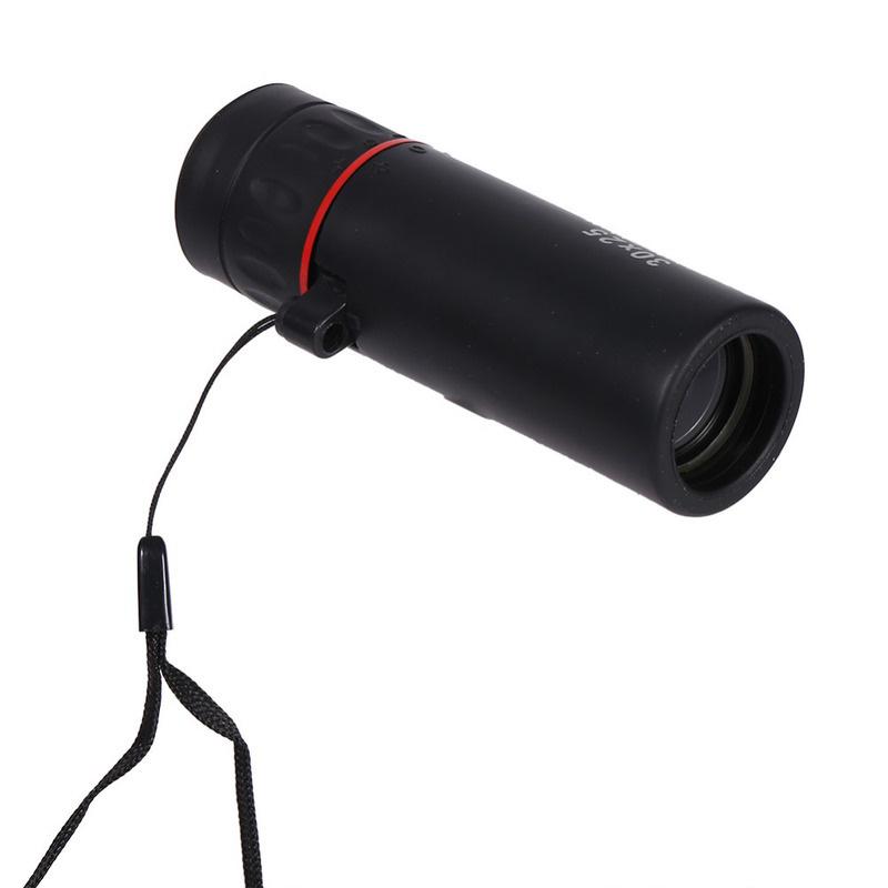 30*25 HD Optical Monocular  Waterproof Mini Portable Focus Telescope 10X Scope for Travel Hunting
