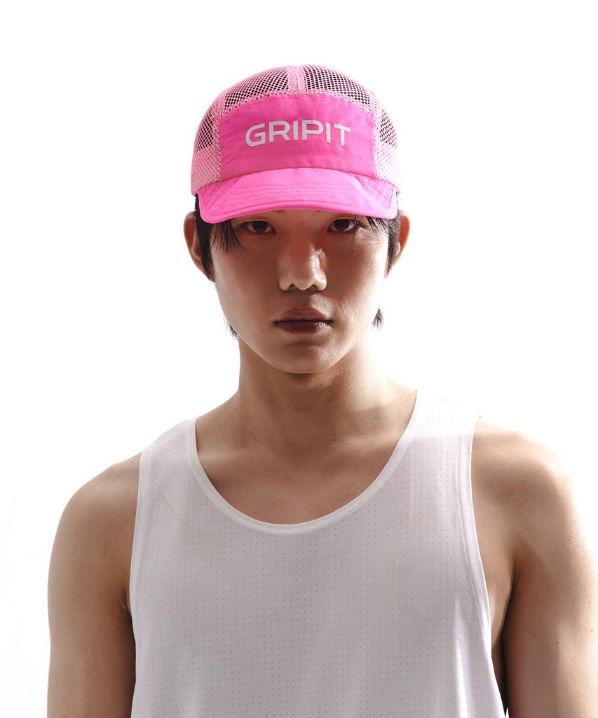 Geulipis Gripit-X Sweatout Running Trail Ball Cap Pink