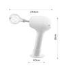 Wireless Portable Electric Food Mixer Automatic Whisk Dough Egg Beater Baking Cake Cream Whipper Kitchen Tool 2