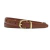 Trendy Women's Casual Pu Leather Belt With Vintage Gold Buckle For Everyday Wear
