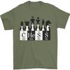 Chess Elements Periodic Table Mens T-Shirt 100% Cotton Unisex T-Shirt
