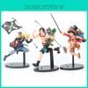 One Piece Running Brothers Pvc Figures Set 20cm High Detail Collectible Figurines
