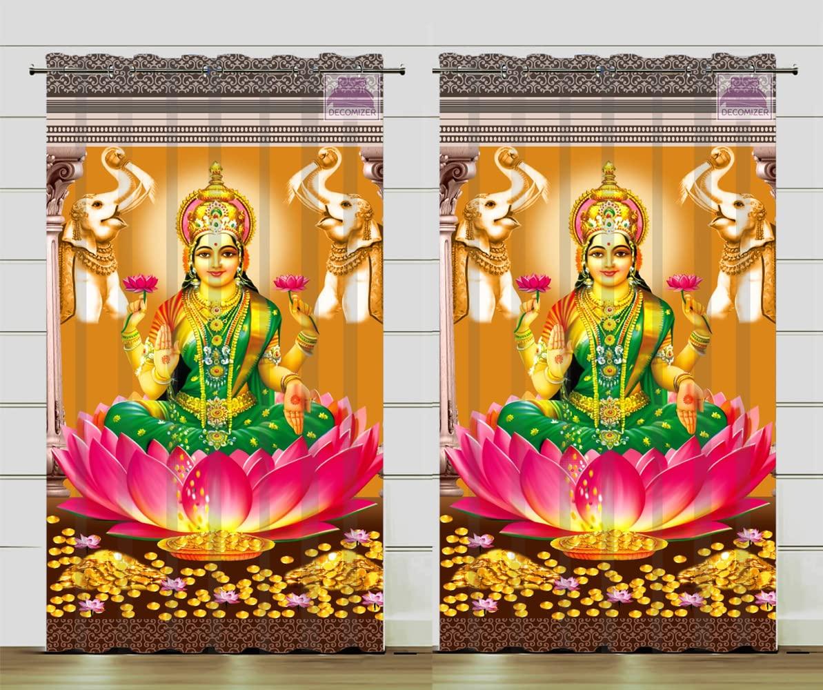 

Цифровые печатные шторы для гостиной, 3D Бог ОМ Шива, Индивидуальная драпировка, Спальня/Зал, Золото, Роскошь, Индия 100W130H(CM)40x51in&Grommet Top