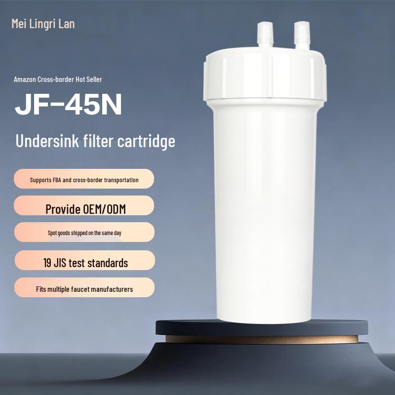 

JF-45N Japan High-Performance Water Purification Filter with Activated Carbon & Hollow Fiber.