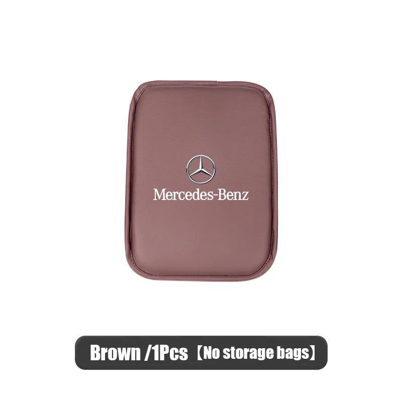 GLC GLB Car Armrest Box Pad Center Console Arm Rest Storage Pocket For Mercedes Benz AMG W177 W176 X166 X167 C257 C218 X253 C11