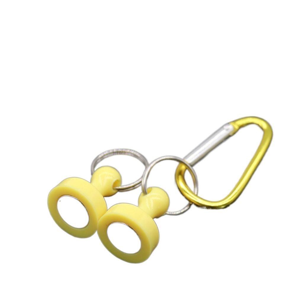 Quick Release Fishing Hanging Buckle Magnetic Keychain Carabiner Retractor  Tools