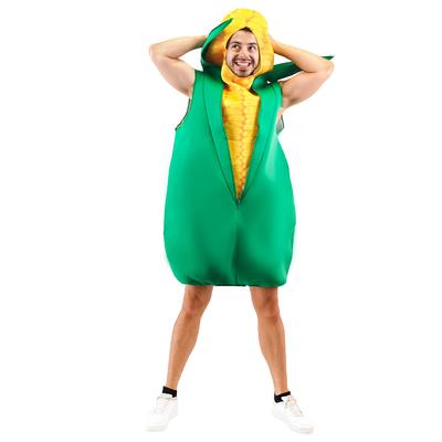 Halloween New Vegetable Stage Costume Cosplay Party Food Corn Role Play Costume