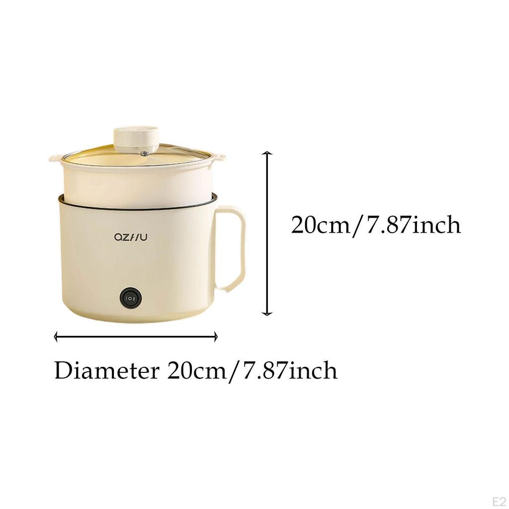 Elektryczny Garnek Zupa Wielofunkcyjny Makaron Leniwy na Pierogi Ramen