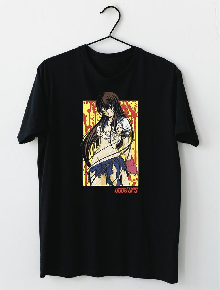Hookups Skateboard Battle School Girl T-shirt S4XL XXXXL