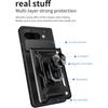 Military Armor Case For Google Pixel 9A Cover For Pixel 9 Pro XL Cover With Ring Stand Holder Coque Fundas
