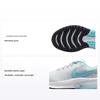 Air Zoom Arcadia Synthetisches Leder Bequemes Gewebe Rutschfest Abriebfest Atmungsaktiv Low-Top Laufschuhe Kinder Sneaker Weiß Blau CK0715-014