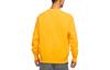 Nike Sweatshirts Men's Yellow Crew Neck Moderate Regular DA0022-713