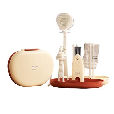 Philips Zestaw Podróżny do Czyszczenia Butelek 9 w 1 Szczotka do Czyszczenia Butelek
