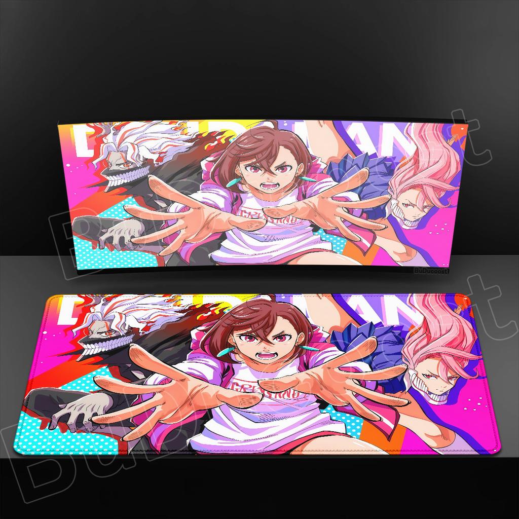 Ayase Momo Takakura Ken Seiko Manga Mouse Pad PC Gaming Accessories 400x900mm Non-slip Laptop Keyboard Mat Anime Dandadan Carpet